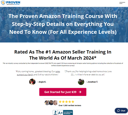 Proven Amazon Course #1 Training Program