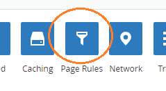 Cloudflare Page Rules